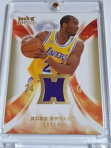 2008 Fleer Hot Prospects Kobe Bryant #PATCH Game Worn Jersey - Rare - Picture 1 of 3