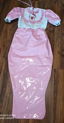 CHUPSAWELT Adult Baby Schlafsack HOCHGLANZ LACK PLASTIK PVC GUMMI STRAFSACK SLEEPINGBAG