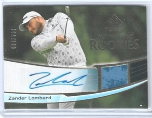 2024 UPPER DECK ~ ZANDER LOMBARD AUTO / RELIC ROOKIE CARD #130 ~ 001/599 UNIQUE - Picture 1 of 2