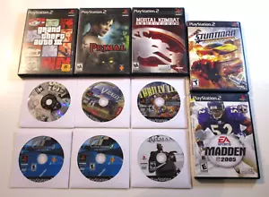 Lotto Sony Playstation 2 PS2 pulite non testate GTA III Primal Gran Turismo 3 A-Spec+ - Foto 1 di 4