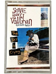 STEVIE RAY VAUGHAN and Double Trouble The Sky Is Crying Cassette Tape 1991 Sony - Picture 1 of 5