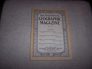 NATIONAL GEOGRAPHIC MAGAZINE--MAY 1919    #39 - Picture 1 of 4