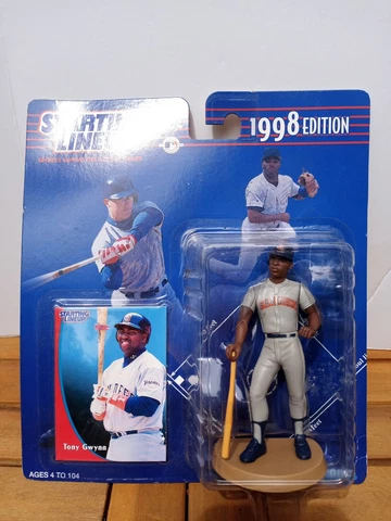 1998 TONY GWYNN SAN DIEGO PADRES BASEBALL MLB STARTING LINEUP Action Figure Toy Cover