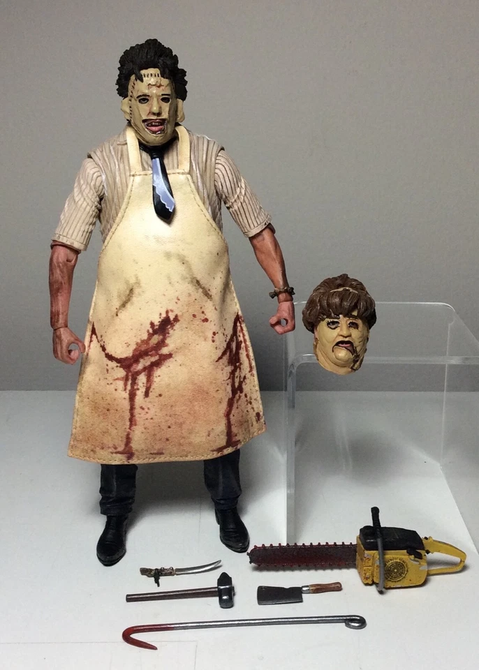 Figura de acción NECA 40 aniversario Texas Chainsaw Massacre Ultimate Leatherface Foto 1 de 1