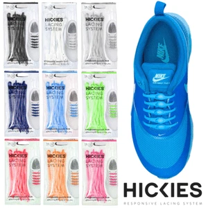 Hickies 2.0 Adult Shoe Laces x14 -No Tie Elastic Mens & Ladies Lacing 2024 Model - Picture 1 of 22