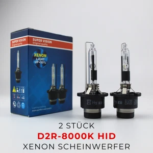 2xOriginal SuperVision D2R 8000K Xenon HID Brenner Lampe Licht Scheinwerfer - Bild 1 von 7