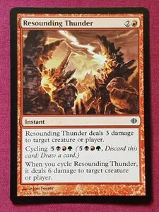 Magic The Gathering SHARDS OF ALARA RESOUNDING THUNDER red card MTG - Bild 1 von 2