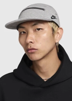 Nike Fly Unstructured Tech Fleece Gorra Sombrero Talla L/XL Gris Brezo HJ3504 063 Nuevo Foto 1 de 3