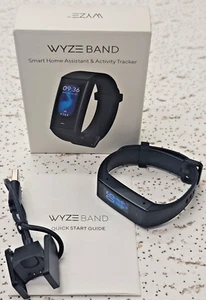 Wyze Band WWAB1S Black Bluetooth Smart Home Assistant & Activity Tracker w Alexa - Zdjęcie 1 z 13