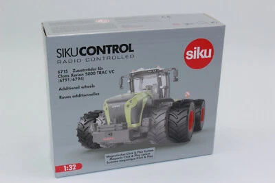 SIKU 6715 Zusatzräder for Claas Xerion 6791 6794 Tractor 1:3 2 New + Ob Control - Image 1 of 4