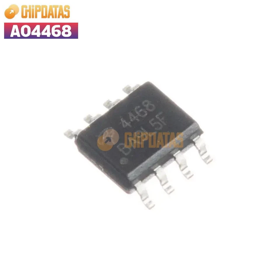 3PCS New Alpha & Omega AO4468 SOP-8 N-Channel Enhancement Mode FET - Image 1 of 1