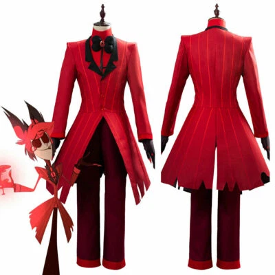 Hazbin Hotel ALASTOR Disfraz Disfraz Uniforme Halloween Conjunto Completo: Foto 1 de 4