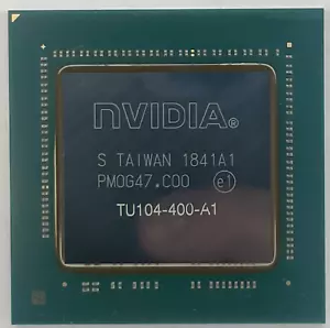 Procesor GPU Graphic Card NVIDIA GeForce RTX 2080 TU104-400-A1 TU104 400 A1 - Picture 1 of 3