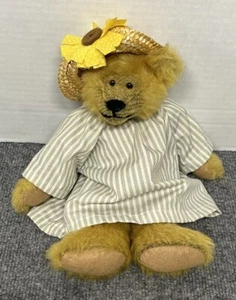 Russ Berrie April Ann Bear 14" Plush Artist Judy Senk 1996 - Picture 1 of 3
