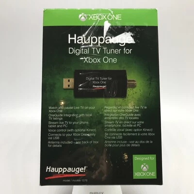 Hauppauge Digital TV Tuner for Xbox One 1578 Video Capture Black - Image 1 of 4