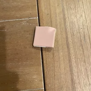 1 Pc. Pink 2" X 2" Glossy Ceramic Radius Bullnose Inside Corner Tiles - Picture 1 of 2