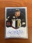 2013-14 UD The Cup Emerson Etem Ducks Rookie Patch On Card Auto #248/249. rookie card picture