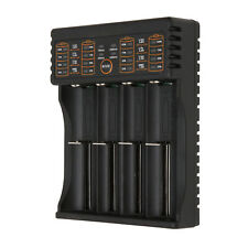 4 Bay Battery Charger With USB Output LED Light Smart Universal Battery Char AGS