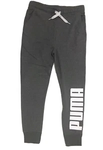 Gray Puma Sweatpants for Girls - Picture 1 of 1