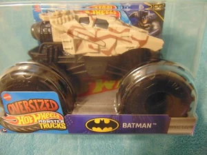 CAMO BATMOBILE 2024 HOT WHEELS MONSTER TRUCK 1/24 Scale The Big One - Picture 1 of 4