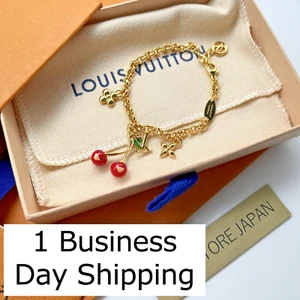 1 Biz Day Ship Louis Vuitton x Takashi Murakami Cherry Bracelet M02476 2025 - Picture 1 of 8