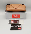 Ray-Ban Glasses Leather Brown Soft Case - FULL SET