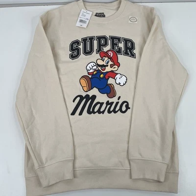 Boys Super Mario Crew Neck Sweatshirt, size 18/20 New With Tags - Image 1 of 4