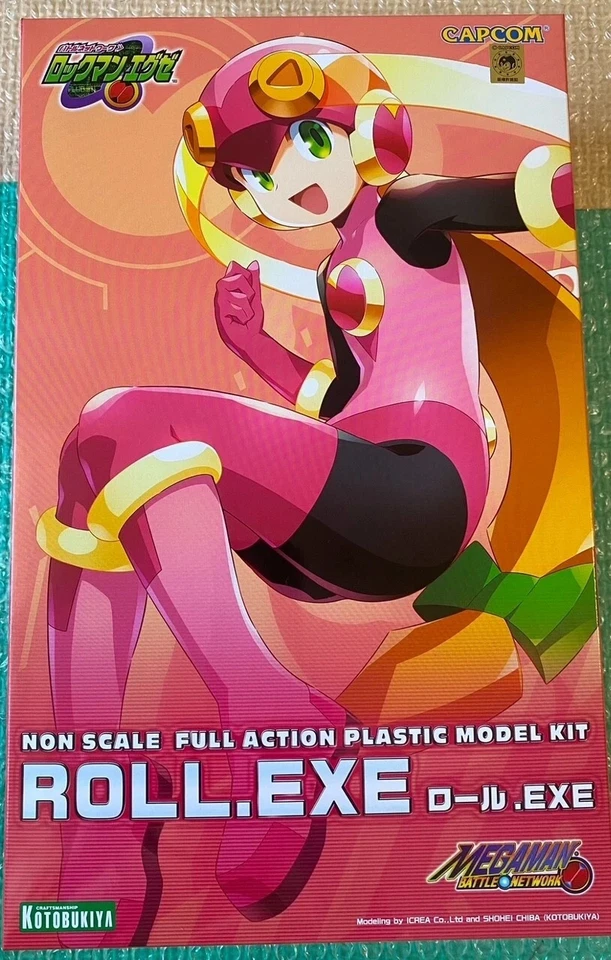 Kotobukiya MegaMan Roll.EXE H134mm Kit Modelo Plástico No Escala KP687 Foto 1 de 1