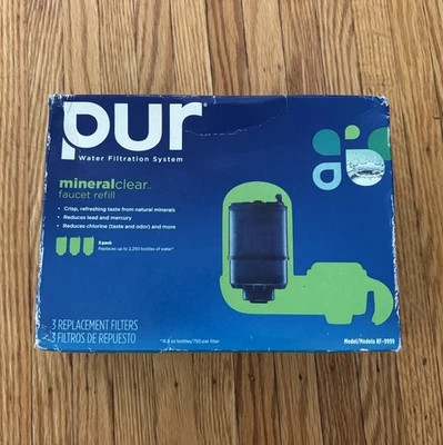 PUR Mineralclear Faucet Refill Filter Replacement Filters (Pack of 3) RF-9999 - Image 1 of 4