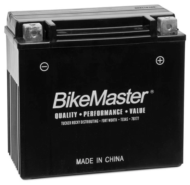 BikeMaster High Perf. Main. Free Battery BTX14AHL-BS #BTX14AHL-BS for Motorcycle Foto 1 de 1