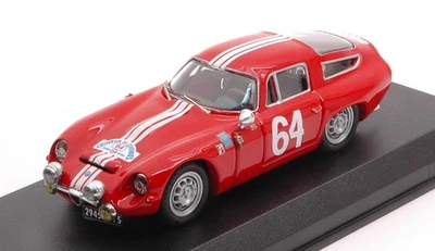 MODELLINO AUTO STATICO BEST MODEL ALFA ROMEO TZ1 WINNER CRITERIUM CEVENNES 1964 - Immagine 1 di 4