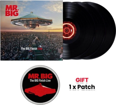 Mr. Big - The BIG Finish Live - 3LP + Gift "Embroidery Patch" [New Vinyl LP] Gat - Image 1 of 3