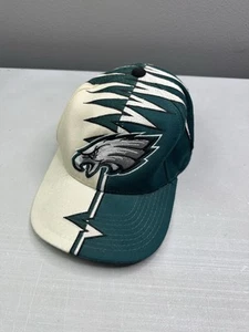 Vintage 90s Starter Philadelphia Eagles Hat Cap SHOCKWAVE  NFL Strap Back - Picture 1 of 7