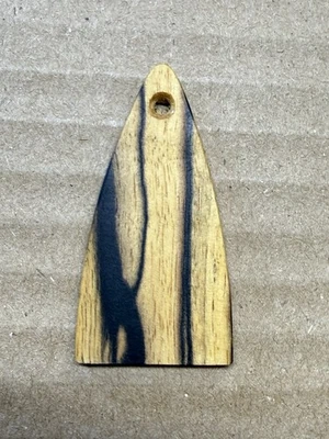 Kiesel/Carvin Guitar Truss Rod Cover Pale Moon Ebony  - Image 1 of 4