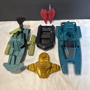 Lote Vehículo GI Joe Años 80 Sea Ray Agua Mocasín Serpentor y Más PARA REPUESTOS - Imagen 1 de 21