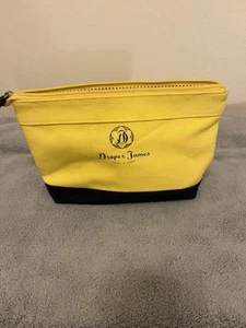 Draper James gelb/blau Howdy Kosmetiktasche - Bild 1 von 8