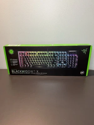 Razer BlackWidow V4 X Mechanical Gaming Keyboard w/ Green Switches & Chroma RGB - Image 1 of 4