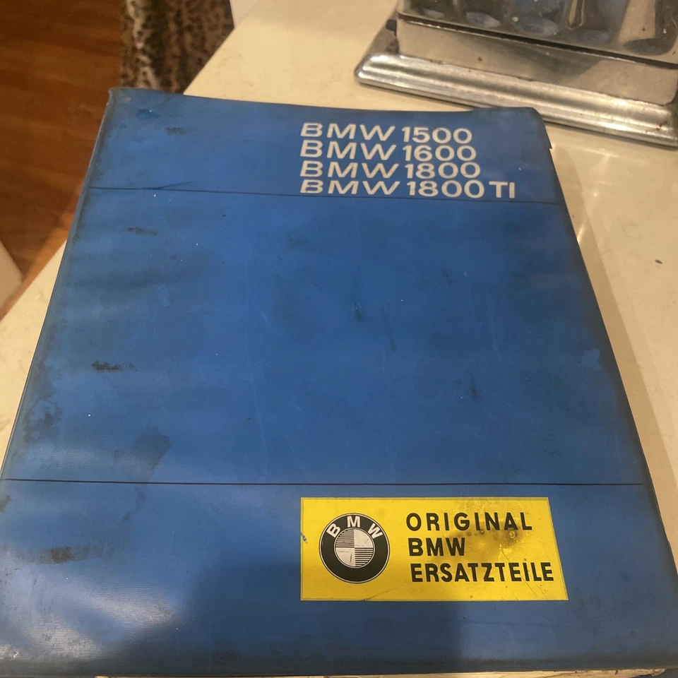 BMW años 60 OEM piezas manual 1500 1600 1800 y Ti Foto 1 de 4