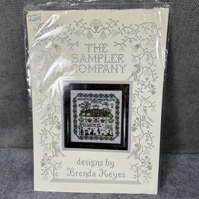 The Sampler Company Providence Sampler Cross Stitch Pattern Brenda Keyes Vintage - Image 1 of 4