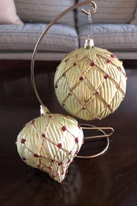 CHRISTMAS TREE ORNAMENT SHATTERPROOF PLASTIC  - Picture 1 of 8