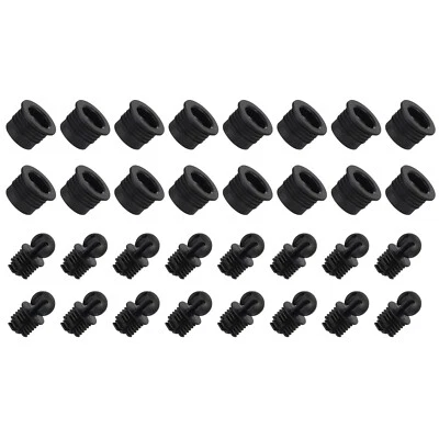 Speaker Grill Guides Plastic Ball and Socket Type 12mm Dia Pack of 16 Foto 1 de 4