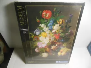 Clementoni Museum Collection Van Dael Bowl Flowers Louvre Jigsaw Puzzle 1000 Pc - Picture 1 of 6