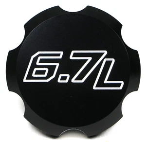 BWD Black Billet Aluminum Oil Cap for Ford Powerstroke Diesel 6.7L 2011-2021 - Bild 1 von 8