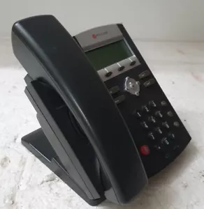Polycom SoundPoint IP331 2Anschlus IP VoIP SIP Business Telefon PoE Ethernet LCD - Bild 1 von 11