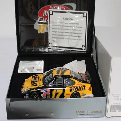 MATT KENSETH 2003 TC DUEÑOS #17 ROUSH EDICIÓN EMPLEADO ¡CAMPEÓN FORD COPA DEWALT! Foto 1 de 4