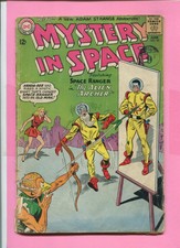 MYSTERY IN SPACE # 92 - ADAM STRANGE - SPACE RANGER FEATURE BEGINS - 1964