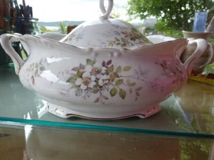 Royal Albert Haworth Large Vintage Lidded Tureen, in Very Good Unused Condition - Picture 1 of 4