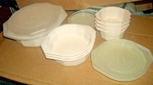 Lot Of 8 Various Microwave Casserole/Cooker Containers With Lids - Picture 1 of 3