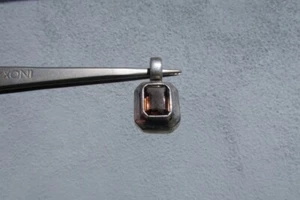Sterling Silver Smoky Quartz Pendant - Picture 1 of 11