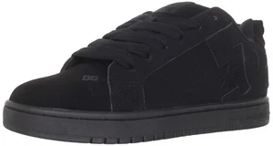 DC Court Graffik Black Mens Skate Trainers Shoes - Picture 1 of 7